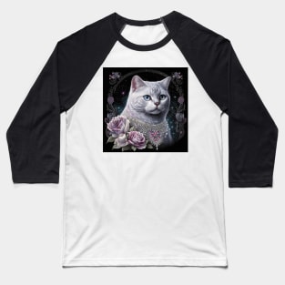 Grand White British Shorthair Baseball T-Shirt